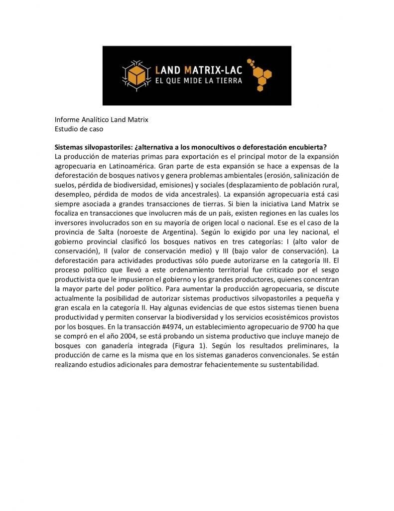 Caso de Estudio PFAL