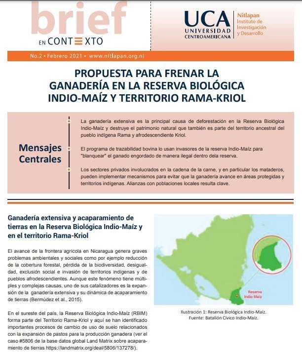 Destacada GANADERÍA EN LA RESERVA BIOLÓGICA